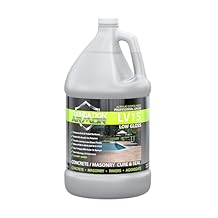Armor LV15 Low Gloss Solvent Based Acrylic Concrete Curing Sealer (LV15-1 Gallon)