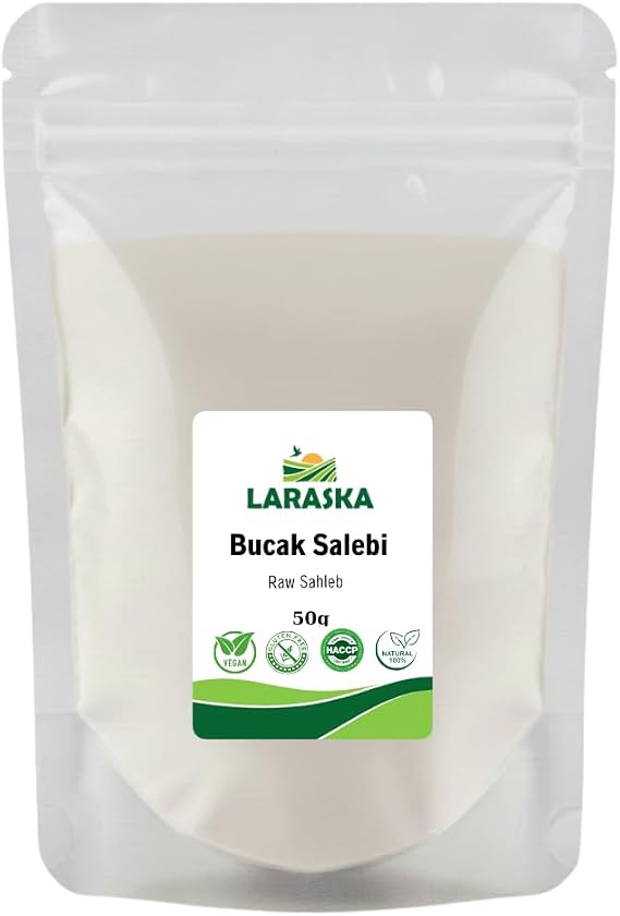 Saf Bucak Salep 50g - Raw Sahlep