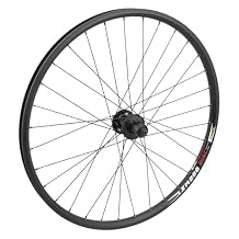 26-Inch Alloy Mountain Bike Wheel Set with WEI XM280 Disc Rim, 14G Spokes, Double Wall Structure, RockShox Compatibility, Quick Release 135mm Hub, Black Finish, for 8-11 Speed MTB, Tubeless-Ready, Dur