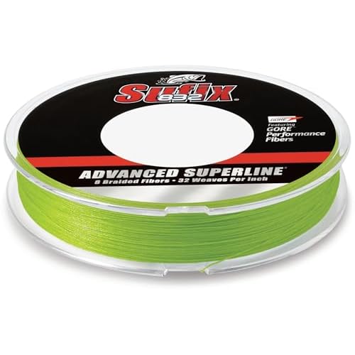 Sufix 150 Yard 832 Advanced Superline Braid Fishing Line - Neon Lime