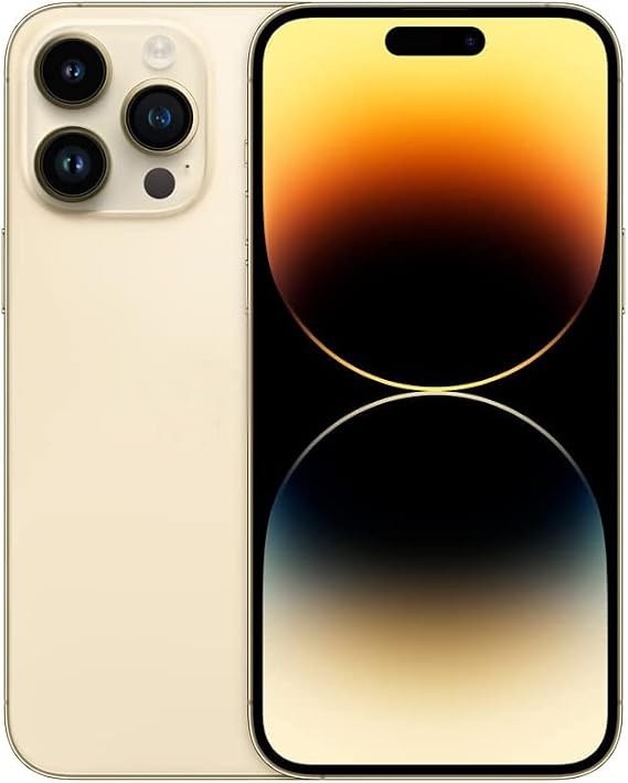 Original Back Glass Replacement for iPhone 14 Pro Max(Gold)