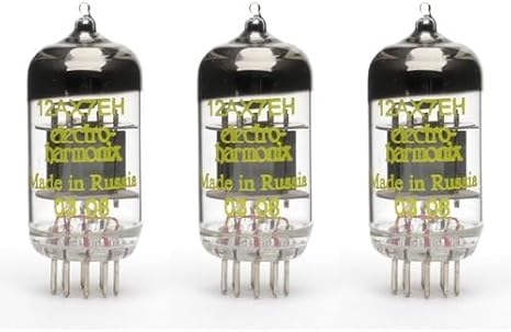 Three Pack of Electro-Harmonix 12AX7 EH Preamp Vacuum Tube