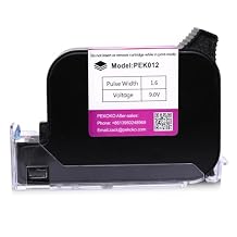 PKEOKO Black Original Solvent Quick Drying Ink Cartridge for MD1 Desktop Inkjet Printer