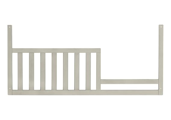 Solid Wood Toddler Bed Safety Guard Rail for Baby Cache Convertible Cribs
