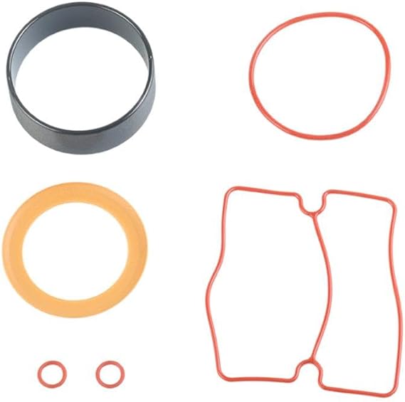 Air Compressor Cylinder Liner Piston Ring Set Replacement Kit with Sealing Gaskets for 750W Oil-Free Silent Compressor Maintenance