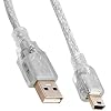 S-link SL-UK55 Usb2.0 5m Transparent Usb AM/Mini 5pin Cable
