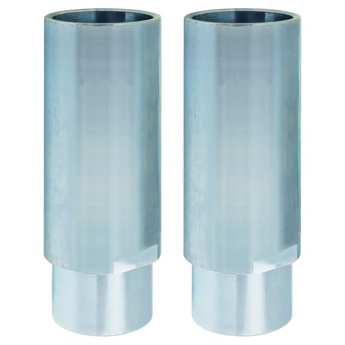 Two 6 Stack Adapters Fit for 2 Post Car Lift with 60mm ID. Mounting Hole, Compatible with Challenger Two Post Automotive Lifts