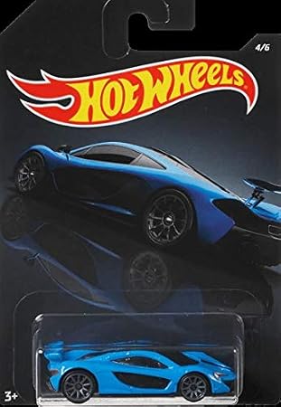 2020 Hotwheels Walmart Exclusive Exotics Mix Series Blue McLaren P1