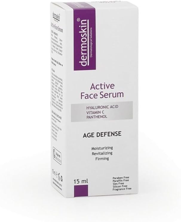 Dermoskin Active Yüz Serum, 15ml, Yaşlanma Karşıtı