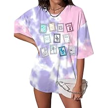 Oversized Country Music Album Shirts Women Concert T-Shirt Vintage Funny Stamp Graphic Tee Music Lovers Short Sleeve Tops