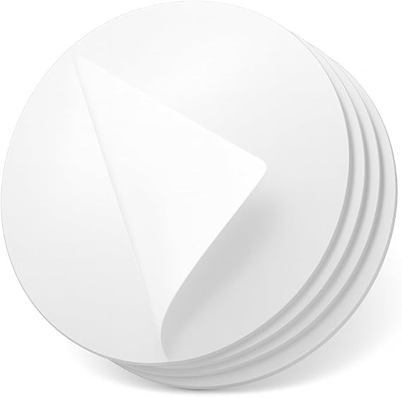 4 Adet Kendinden Yapışkanlı Pleksi Ayna Levha, Kırılmaz Akrilik Duvar Aynası, Dekoratif ve Modern Yapıştırmalı Panel, Hafif Parlak Pleksi Duvar Dekoru, Ev ve Ofis (4, Silver, Yuvarlak 10x10)