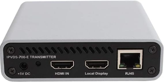 IPVDS-700-E Encoder HDMI/DVI IP Video Wall Controller Transmitter with PoE Feature, Supports Analog/HDMI Audio Input and Output, Fast Switching Time/Low Video Latency