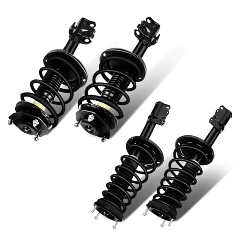 SCITOO Front and Rear Complete Struts Assembly Shock Absorber for Lexus ES350 2007-2009,for Toyota Avalon 2006-2012,for Toyota Camry 2007-2011 Automotive Replacement Struts - Set of 4