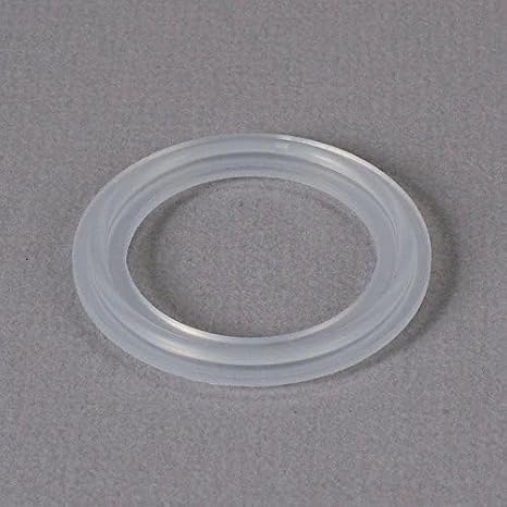 Silicone Gasket | Tri Clamp 1.5 inch Platinum Cured - FDA - Glacier Tanks - (2 Pack)