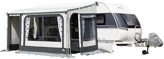 dwt Awning Attachments It's Holiday Suitable for Thule / Omnistor (Series 5 6 8 & 9) and Dometic (Series PW 1100 1500 & PR 2000 2500) Size: Front Wall Widening 100 (Window Insert)