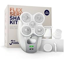 Freebird FlexSeries Electric Razor for Women - Silk Smooth Legs, Body Hair, Pubic Shaver - for Private Area, Sensitive Skin, Bikini Trimmer