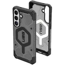 URBAN ARMOR GEAR UAG for Samsung Galaxy S26 Plus Case 6.7" Pathfinder Clear - Magnetic Charging Compatible Transparent Rugged Military Drop Tested Protective Cover, Ash/Black