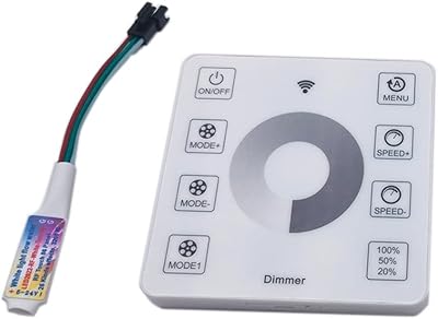 DC5-24V 8Keys Touch Panel LED Controller for WS2811 Single Color Running Water Flowing Horse Race LED Strip Single Color Controller