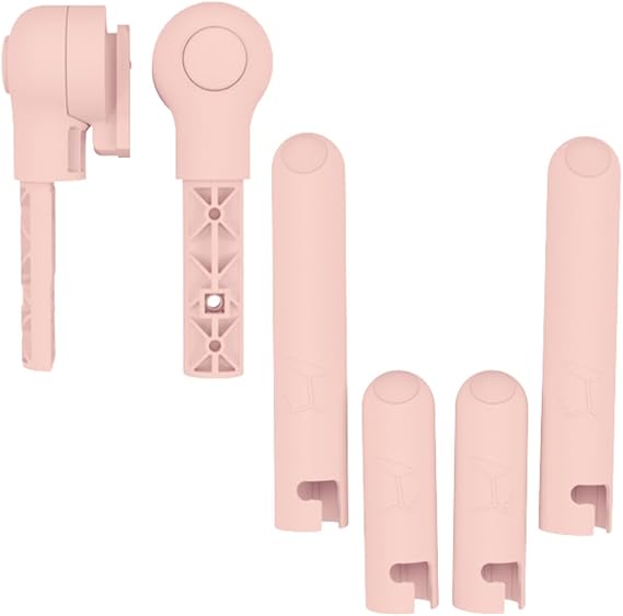 Cybex LEMO ADAPTER SET Lemo Adaptor Set Pearl Pink Lemon Chair, Gold Bouncer Accessory