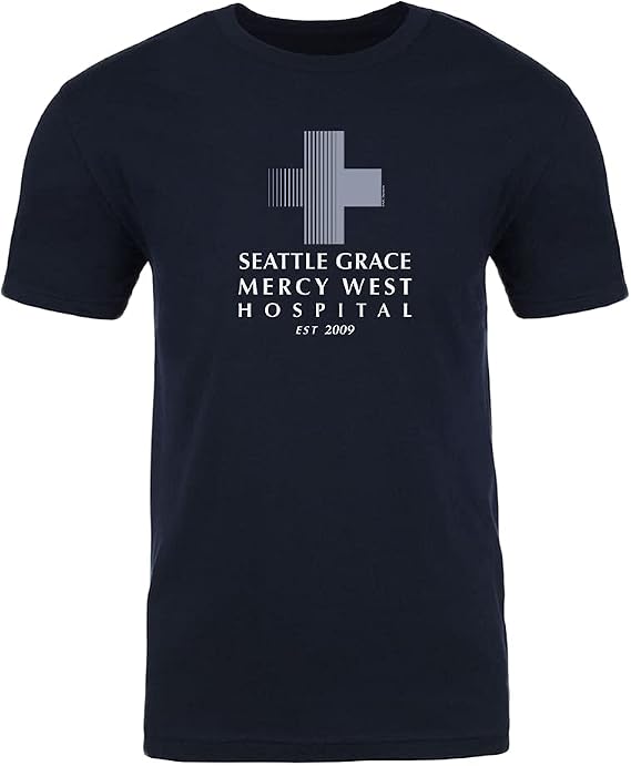 Grey's Anatomy Seattle Grace Mercy West Hospital Adult Short Sleeve T-Shirt