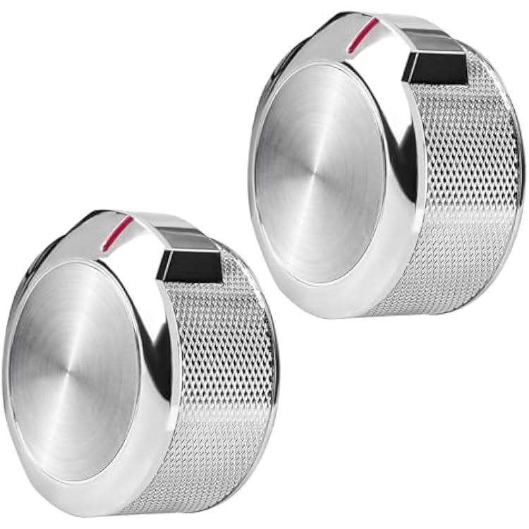W10823529 Oven Stove Control Knob - for Whirlpool KitchenAid Range - Replaces AP6285576 PS12347719 4546228 W11156487 2pcs
