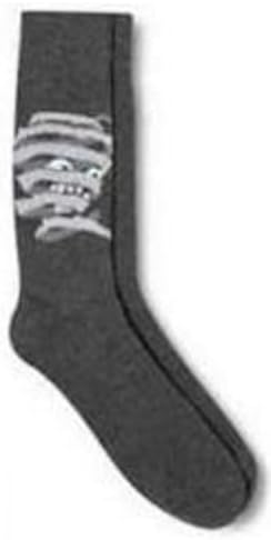 Mossimo Supply Co. Men's Stretch Crew Socks, Mummy Novelty Socks
