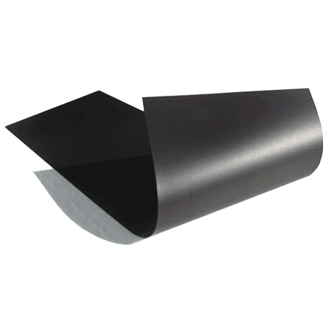 Flexible Magnetic Material Sheet 4 x 12 x .020 inch Black Made in USA | For Magnetizing Bumper Stickers, Crafts and More
