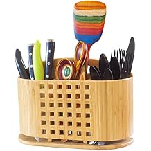 Totally Bamboo "Eco" Utensil, Flatware and Cutlery Drying Caddy for Totally Bamboo Eco Dish Drying Rack