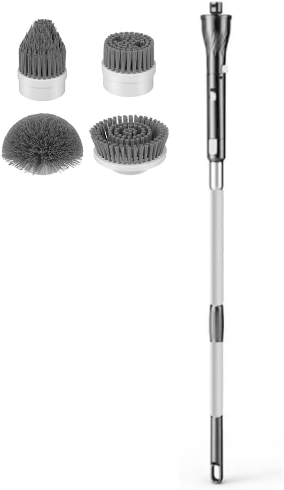 Electric Spin Scrubber Brush, Cordless Shower Cleaning Brush