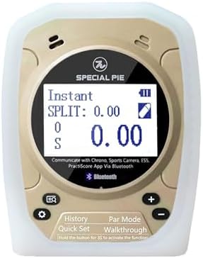 Shot Timer (Desert) and Silicone Cover (White) Bundle