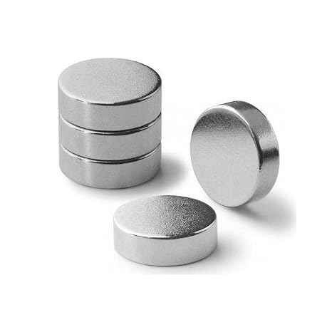 Ø8x5 mm Neodimyum Yuvarlak Disk Mıknatıs (10 Adet Set)