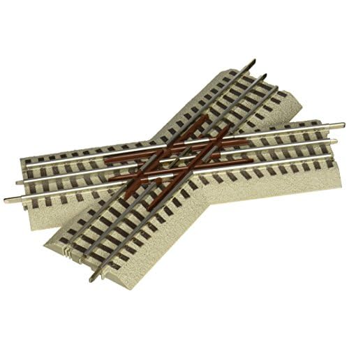 Lionel FasTrack Electric O Gauge, 45 Degree Crossover Train