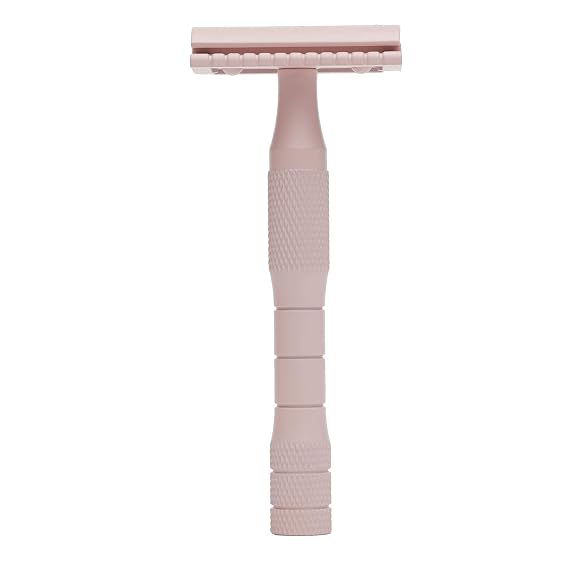 Safety Razor, Single-Blade, Made of Brass, Long-lasting and Sustainable - Rose