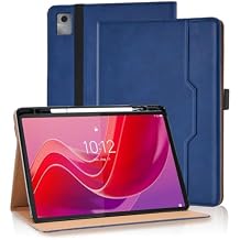 Varohix Case for Lenovo Tab M11 11 Inch 2024 Cover (Model:TB330FU) Multi-Angle Viewing Stand with Hand Strap, Blue