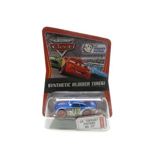 Disney  Pixar CARS Movie Exclusive 1:55 Die Cast Car with Sythentic Rubber Tires Lil Torquey Pistons