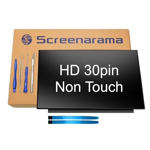 SCREENARAMA New Screen Replacement for HP Chromebook 14a-ne0013dx 14a-ne0047nr Matte 30pin HD 1366x768 LCD LED Display with Tools and Tape