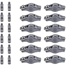 Dasbecan 12 Pcs 3.6L Rocker Arm and Lifter Kit Compatible With ChrysIer 200 300 Dodge Ram 1500 Challenger Charger Journey Jeep Grand Cherokee Wrangler 5184296AH 5184332AA