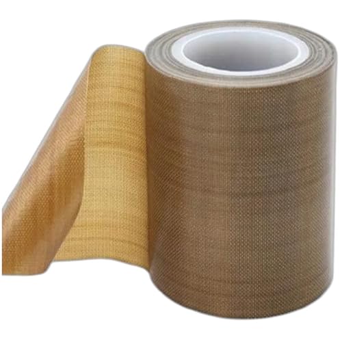 Teflon Tape 3.5 inch x 33 Feet x 0.18mm Low Friction Tape High Temp Adhesive Tape,Abrasion Resistant,Surface Protection for Wood,Drawer,Cabinet,Furniture,Vacuum Sealer & Hand Impulse Sealers