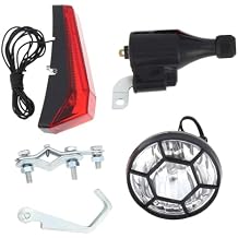 Light Set with Dynamo Generator for Simple Installation and Use