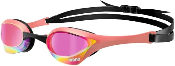 Arena Uni Cobra Ultra Swipe Racing Swim Goggles for Men and Women with Anti-Fog Technology Dual Strap Mirrored/Non-Mirrored Lens