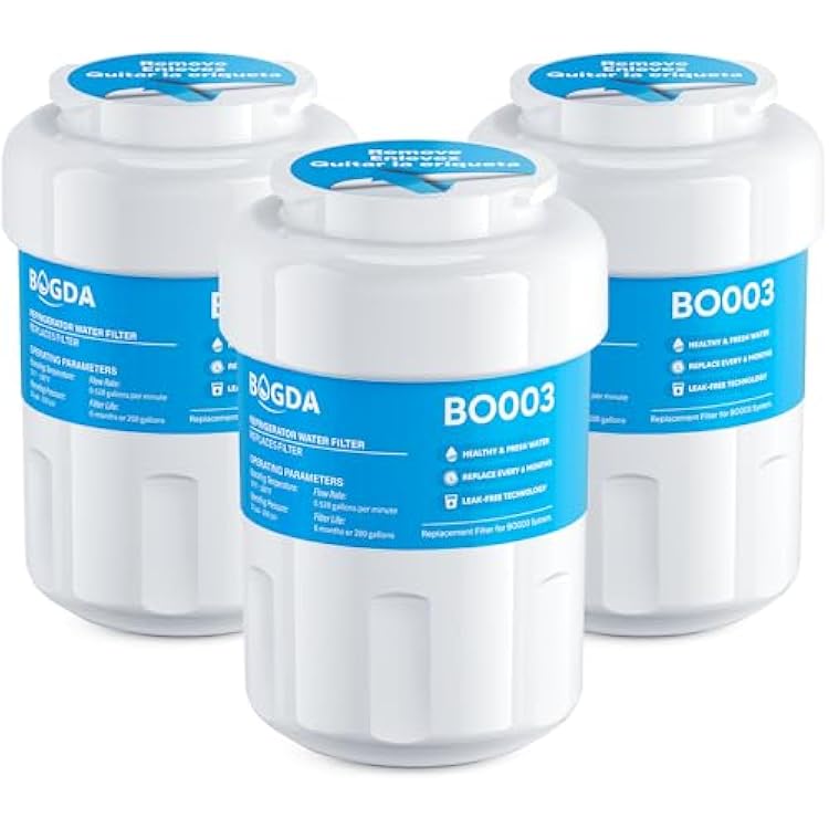 Water Filter Replacement PC75009 3 Filters, By BOGDA