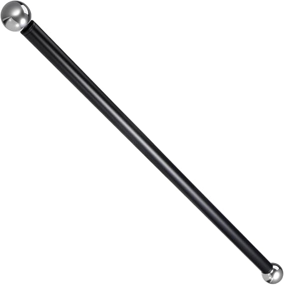 Hemoton Lamp Post Cross Arm Outdoor Lamp Post Black Metal Silver