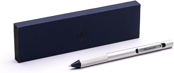 Pininfarina Slider Maserati Edition | Luxury Aluminum Ballpoint Pen | Precision-Engineered Writing Instrument | Perfect Gift for Automotive Enthusiasts & Executives