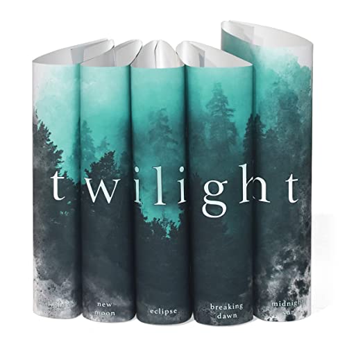 Juniper Books - The Twilight Saga Series - Book Covers Only - Custom Book Covers for 5-Volume Twilight Book Set