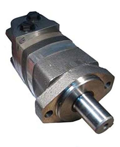 Char-Lynn 2000 Series Birotational Motor: 2 Bolt A Mount, 1 1/4 Dia. Straight Shaft, 8 CID, SAE 10 Ports, 576 RPM, 3420 Torque, 3000 Max PSI, 1.25 Woodruff Keyed Shaft, Dual Rotation, 254085