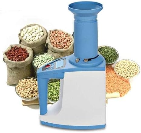 Digital Grain Moisture Meter Cereal Humidity Measure Tester,Smart Grain Moisture Meter for 16 Grains Coffee Been Rice Wheat Millet Soybean Maize Corn Sorghum