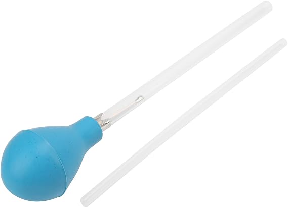 Shanrya Stomach Pump, 8.1Inch Fly Fishing Stomach Pump Protective Effects, Not Harm The Fish, Fishing Hatch Tool for Outdoor Fishing Sports Accessories, Blue