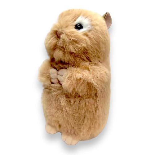 Auswella Brown Plush 5 Inch Hamster- Stuffed Animal Plush Toy