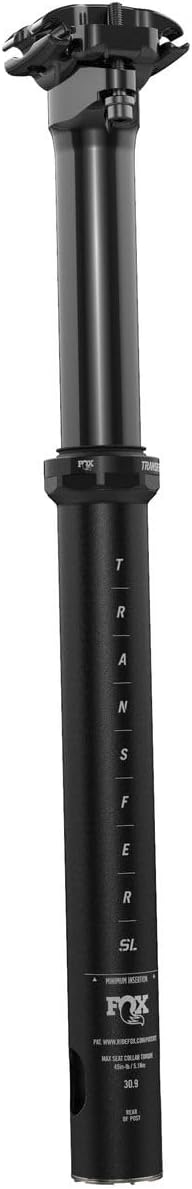 FOX Racing Shox Transfer SL Performance Elite Dropper Seatpost Black, 31.6x75mm Travel