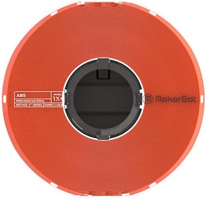 MakerBot ABS Filament Spool for Method X 3D Printer (Orange, 0.65 kg)